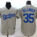 Cody Bellinger Los Angeles Dodgers Nike Road Replica Player Name Jersey - Gray $23