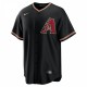 Arizona Diamondbacks Nike Alternate Replica Team Jersey - Black