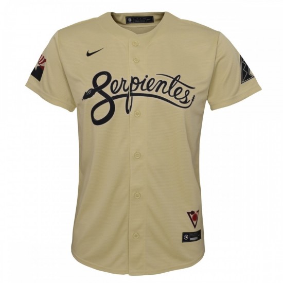 Arizona Diamondbacks Nike Youth City Connect Replica Jersey - Sand