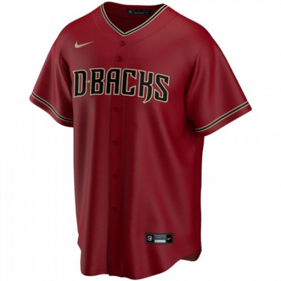 Men's Arizona Diamondbacks Nike Red 2020 Alternate Custom Jersey