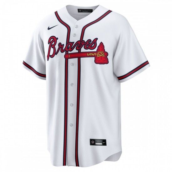 Joe Jiménez Atlanta Braves Nike Home  Replica Player Jersey - White