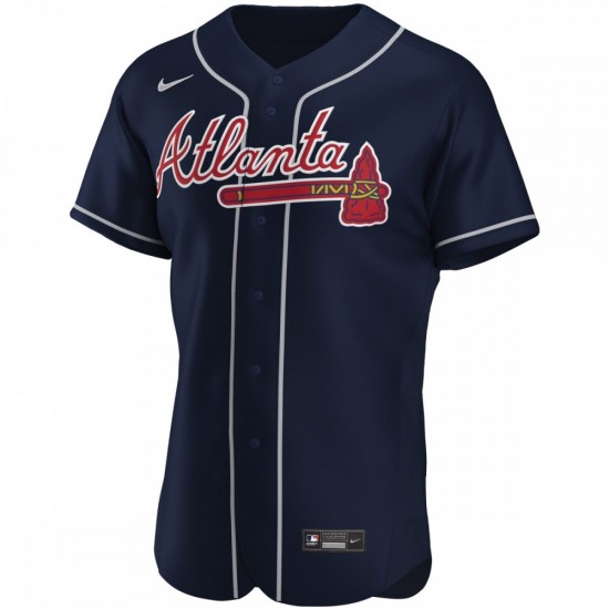 Ronald Acuna Jr. Atlanta Braves Nike Alternate Authentic Player Jersey - Navy