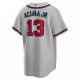 Ronald Acuna Jr. Atlanta Braves Nike Road Replica Player Name Jersey - Gray