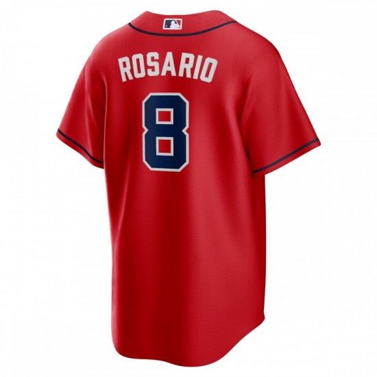 Eddie Rosario Atlanta Braves Nike Alternate Replica Player Jersey - Red