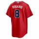 Eddie Rosario Atlanta Braves Nike Alternate Replica Player Jersey - Red