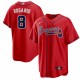 Eddie Rosario Atlanta Braves Nike Alternate Replica Player Jersey - Red