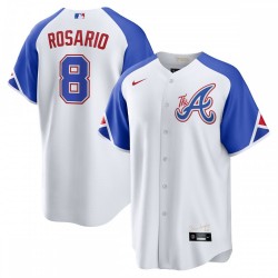 Eddie Rosario Atlanta Braves Nike 2023 City Connect Replica Player Jersey - White