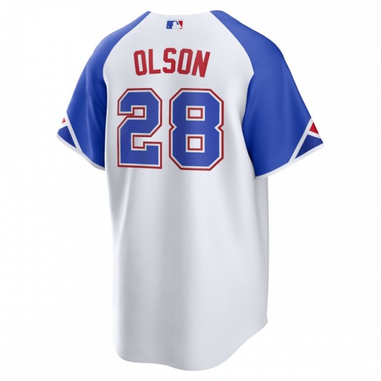 Matt Olson Atlanta Braves Nike 2023 City Connect Replica Player Jersey - White