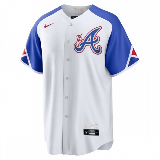 Ozzie Albies Atlanta Braves Nike 2023 City Connect Replica Player Jersey - White