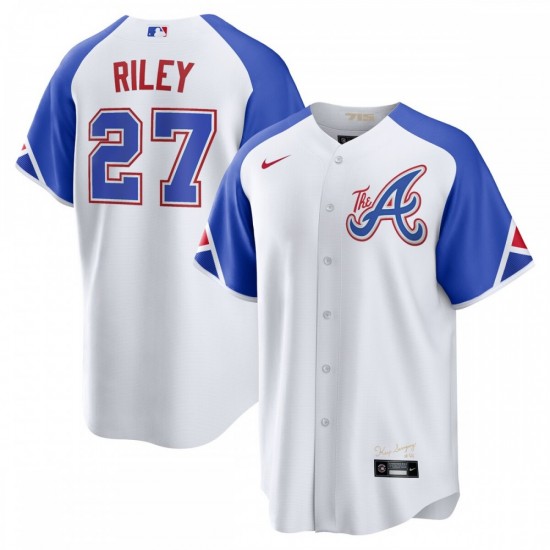 Austin Riley Atlanta Braves Nike 2023 City Connect Replica Player Jersey - White