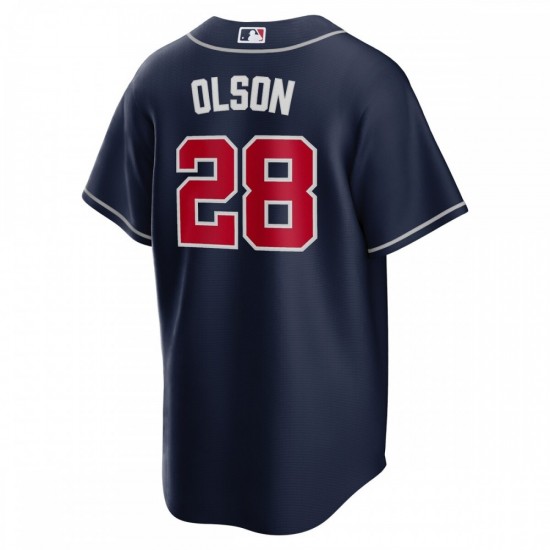 Matt Olson Atlanta Braves Nike Alternate Replica Player Jersey - Navy