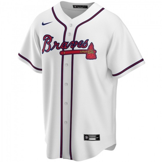 Men's Atlanta Braves Nike White Home Team Jersey