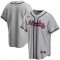 Men's Atlanta Braves Nike Gray Road Team Jersey