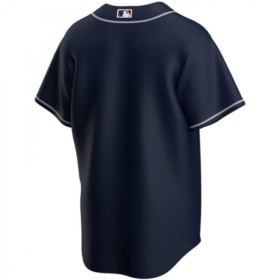 Men's Atlanta Braves Nike Navy Alternate Team Jersey