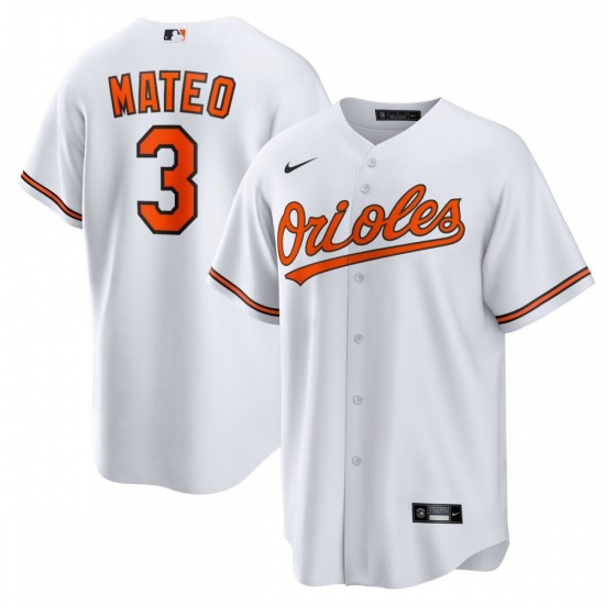 Jorge Mateo Baltimore Orioles Nike Replica Player Jersey - White