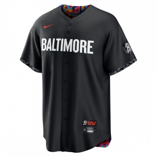 Baltimore Orioles Nike 2023 City Connect Replica Jersey - Black