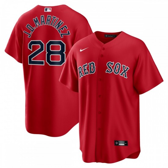 J.D. Martinez Boston Red Sox Nike Alternate Replica Player Name Jersey - Red