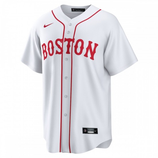 J.D. Martinez Boston Red Sox Nike 2021 Patriots' Day Official Replica Player Jersey - White