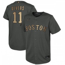 Rafael Devers Boston Red Sox Nike Youth 2022 MLB All-Star Game Replica Player Jersey - Charcoal