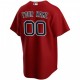 Men's Boston Red Sox Nike Red Alternate 2020 Custom Jersey