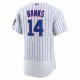 Ernie Banks Chicago Cubs Nike Home Authentic Retired Player Jersey - White