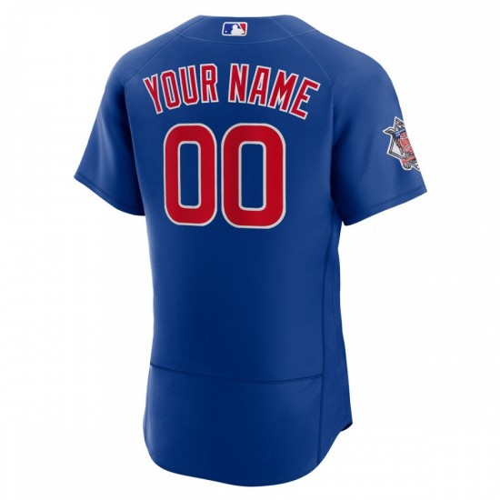 Chicago Cubs Nike Alternate Authentic Custom Jersey - Royal