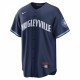 Ian Happ Chicago Cubs Nike 2021 City Connect Replica Player Jersey - Navy