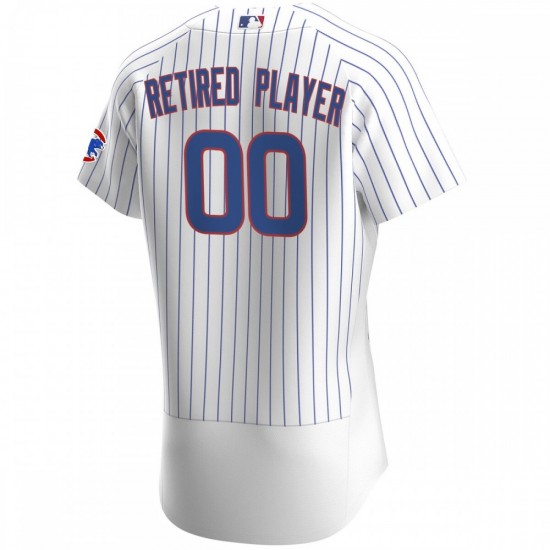 Chicago Cubs Nike Home Custom Pick-A-Player Retired Roster Authentic Jersey - White