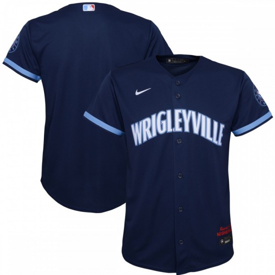 Chicago Cubs Nike Youth City Connect Replica Jersey - Navy