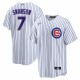 Dansby Swanson Chicago Cubs Nike Home Replica Player Jersey - White/Royal