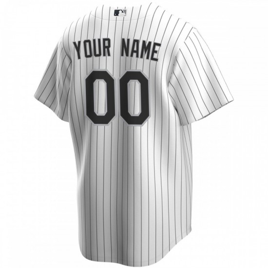 Chicago White Sox Nike Home Replica Custom Jersey - White