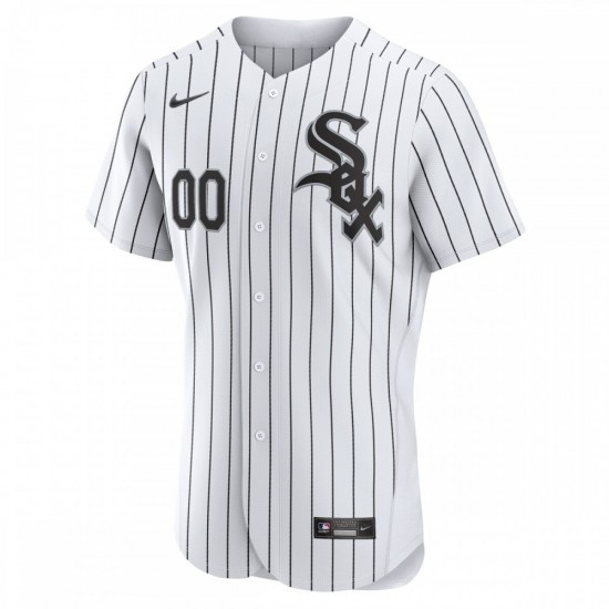 Chicago White Sox Nike Home Authentic Custom Jersey - White