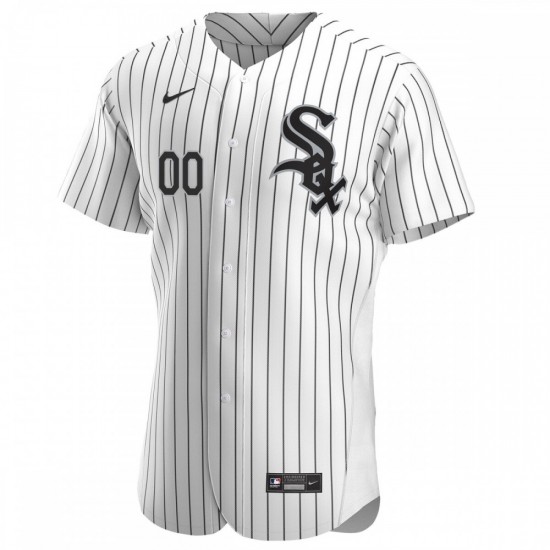 Chicago White Sox Nike Home Custom Pick-A-Player Retired Roster Authentic Jersey - White