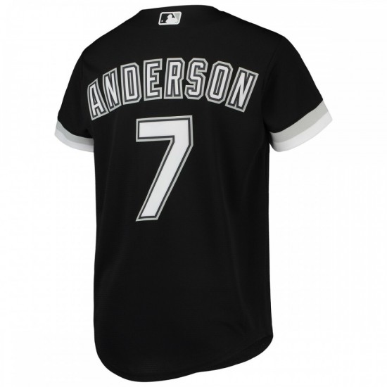 Tim Anderson Chicago White Sox Nike Youth Alternate Replica Player Jersey - Black