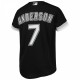 Tim Anderson Chicago White Sox Nike Youth Alternate Replica Player Jersey - Black