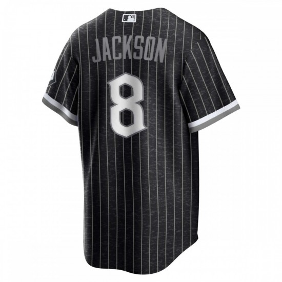 Bo Jackson Chicago White Sox Nike City Connect Replica Player Jersey - Black