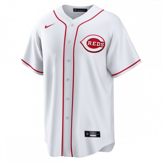 Spencer Steer Cincinnati Reds Nike Home Replica Jersey - White