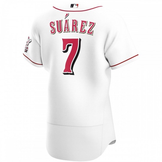 Eugenio Suarez Cincinnati Reds Nike Home Authentic Player Jersey - White