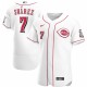 Eugenio Suarez Cincinnati Reds Nike Home Authentic Player Jersey - White