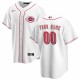 Cincinnati Reds Nike Home Replica Custom Jersey - White