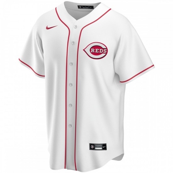 Cincinnati Reds Nike Youth Home Replica Custom Jersey - White