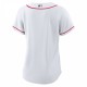 Cincinnati Reds Nike Women's Home Blank Replica Jersey - White