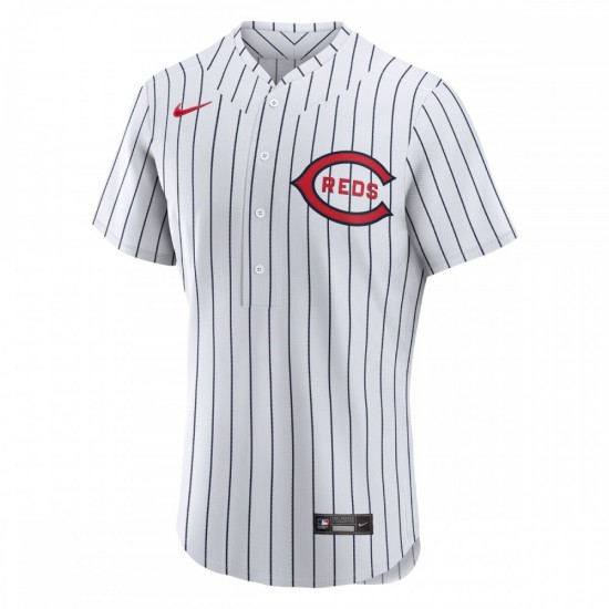 Mike Moustakas Cincinnati Reds Nike 2022 MLB at Field of Dreams Game Authentic Player Jersey - White