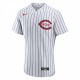 Mike Moustakas Cincinnati Reds Nike 2022 MLB at Field of Dreams Game Authentic Player Jersey - White