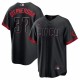 Tyler Stephenson Cincinnati Reds Nike 2023 City Connect Replica Player Jersey - Black