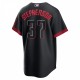 Tyler Stephenson Cincinnati Reds Nike 2023 City Connect Replica Player Jersey - Black