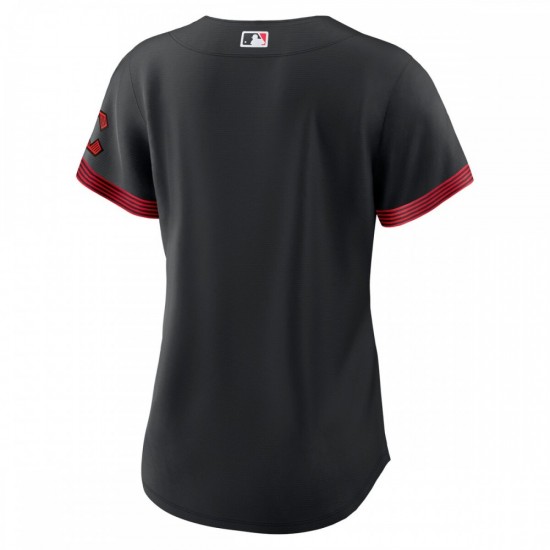 Cincinnati Reds Nike Women's 2023 City Connect Replica Jersey - Black