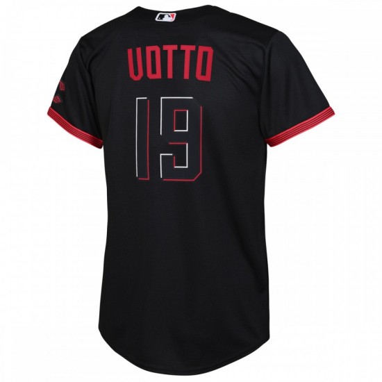 Joey Votto Cincinnati Reds Nike Youth 2023 City Connect Replica Player Jersey - Black