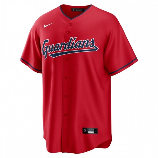 Cleveland Guardians Nike Alternate Replica Team Jersey - Red