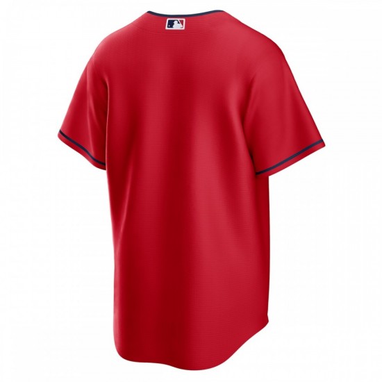 Cleveland Guardians Nike Alternate Replica Team Jersey - Red